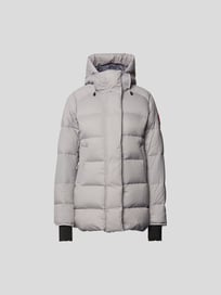 Daunenjacke mit Kapuze von Canada Goose Grau / Schwarz - 28