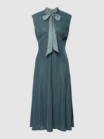 Cocktailjurk in fluweellook, model 'VACOLANA' van Lauren Ralph Lauren Groen - 8