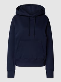 Hoodie met labeldetail, model 'Icon' van Gant Blauw / turquoise - 43