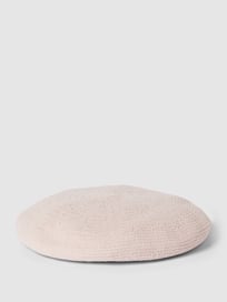 Baskische baret in gebreide look van Loevenich Roze - 16