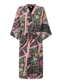 Kimono mit Pailletten Modell 'Flowerwhirl' von Becksöndergaard Rosa - 6