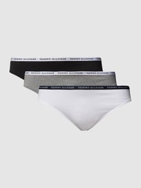 String met logo in band in een set van 3 stuks van TOMMY HILFIGER Wit - 27