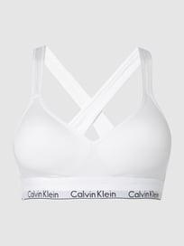 Bralette met logo in band van Calvin Klein Underwear Wit - 7