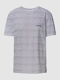 Pyjama-Oberteil mit Streifenmuster von Calvin Klein Underwear Weiß - 46