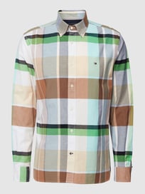 Freizeithemd mit Button-Down-Kragen Modell 'OXFORD TARTAN' von Tommy Hilfiger Grün - 8