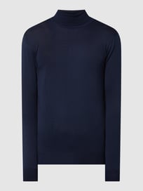 Coltrui van wolmix van Casual Friday Blauw / turquoise - 20