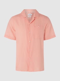 Regular fit linnen overhemd  van CK Calvin Klein Roze - 22