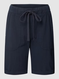 Korte broek met steekzakken, model 'KANAYA' van Kaffe Blauw / turquoise - 31