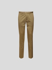 Stoffhose mit Bügelfalten von Lardini Braun - 8