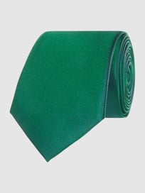 Stropdas van pure zijde (6 cm) van Monti Groen - 42