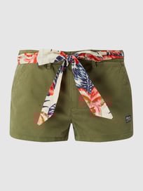 Korte chino met tailleriem  van Superdry Groen - 31