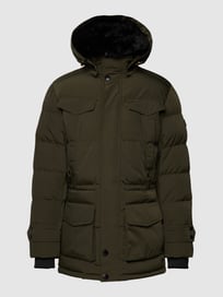 Steppjacke mit abnehmbarer Kapuze Modell 'SEAMASTER' von Wellensteyn Grün - 36
