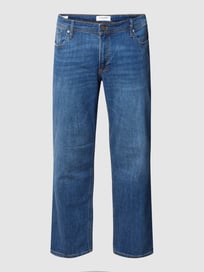 PLUS SIZE Jeans im 5-Pocket-Design Modell 'GLENN' von Jack & Jones Plus Blau / Türkis - 14