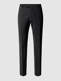 Slim fit pantalon met stretch 'Flex Cross' van Strellson Grijs / zwart - 6