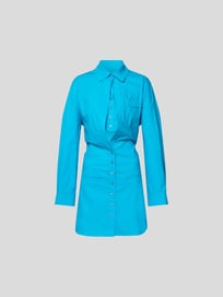 Hemdblusenkleid im Layering-Look von Jacquemus Blau / Türkis - 39