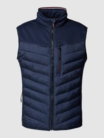 Steppweste mit Stehkragen von Tom Tailor Blau / Türkis - 6