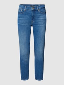 Skinny Fit Jeans im 5-Pocket-Design von 7 For All Mankind Blau / Türkis - 31