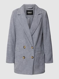 Blazer met reverskraag, model 'ONLJULIE DITA CORD BLAZER' van Only Blauw / turquoise - 39