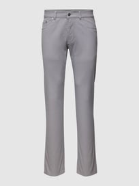 Straight Fit Jeans mit Stretch-Anteil von Christian Berg Men Grau / Schwarz - 46