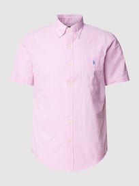 Untucked Fit Freizeithemd mit Streifenmuster von Polo Ralph Lauren Rosa - 6