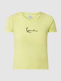 T-Shirt mit Logo-Detail  von KARL KANI Gelb - 11