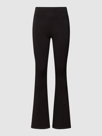 Sweatpants mit fixierten Bundfalten Modell 'ALLIE' von Guess Activewear Grau / Schwarz - 3