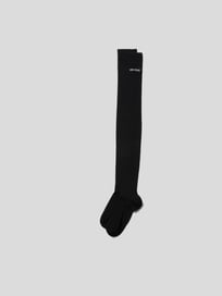 Socken mit Label-Stitching von RED Valentino Grau / Schwarz - 6