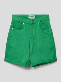Balloon Fit Bermuda im 5-Pocket-Design von Blue Effect Grün - 15