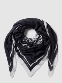 Schal mit Motiv-Print von Juicy Couture Grau / Schwarz - 43