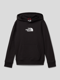 Hoodie mit Label-Print Modell 'DREW PEAK LIGHT' von The North Face Grau / Schwarz - 9