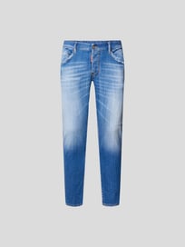 Slim Fit Jeans im Used-Look von Dsquared2 Blau / Türkis - 18