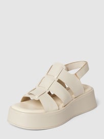 Sandalen met klittenbandsluiting, model 'COURTNEY' van Vagabond Wit - 39