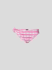 Bikini-Hose mit Vichy-Karo von Jacquemus Rosa - 11