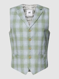 Anzugweste mit Glencheck-Muster Modell 'Orazio' von Atelier Torino Grün - 25