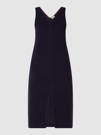 Kleid aus Frottee Modell 'Daizy' von Pluto Blau / Türkis - 38