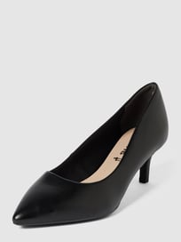 Pumps in leerlook van Tamaris Grijs / zwart - 17
