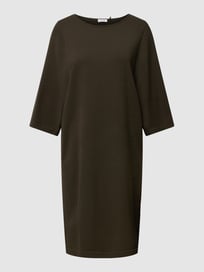 Knielange jurk met boothals van Gerry Weber Groen - 37