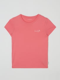 T-Shirt mit Stickerei  von Tom Tailor Rosa - 27