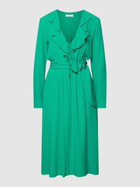 Kleid mit V-Ausschnitt von Patrizia Pepe Grün - 19