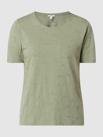T-Shirt mit floralen Stickereien  von Esprit Grün - 20
