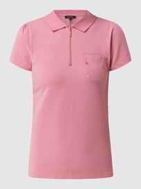 Poloshirt mit Brusttasche von More & More Rosa - 38
