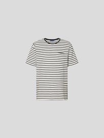 T-Shirt mit Brusttasche von Frescobol Caricoa Weiß - 29