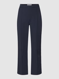 Flared cut comfortbroek met siernaden, model 'MACY' van Raffaello Rossi Blauw / turquoise - 4