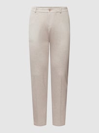 Stoffhose mit Strukturmuster von Esprit Collection Weiß - 3