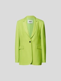 Blazer mit Reverskragen von MSGM Grün - 22