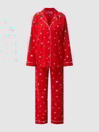 Pyjama aus Baumwolle  von P.J. Salvage Rot - 13