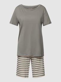 Pyjama aus reiner Bio-Baumwolle von Schiesser Grün - 11