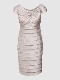 Cocktailkleid im Stufen-Look von Christian Berg Cocktail Lila - 20