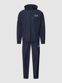 Trainingsanzug mit Label-Print von EA7 Emporio Armani Blau / Türkis - 38