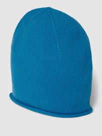 Beanie aus Kaschmir mit Rollsaum von Christian Berg Woman Blau / Türkis - 18